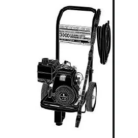 PORTER CABLE WG1522 Pressure Washer - Equipment Model Image